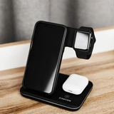 Беспроводное зарядное устройство Canyon 15W 3 в 1 CNS-WCS303B Black - фото 8