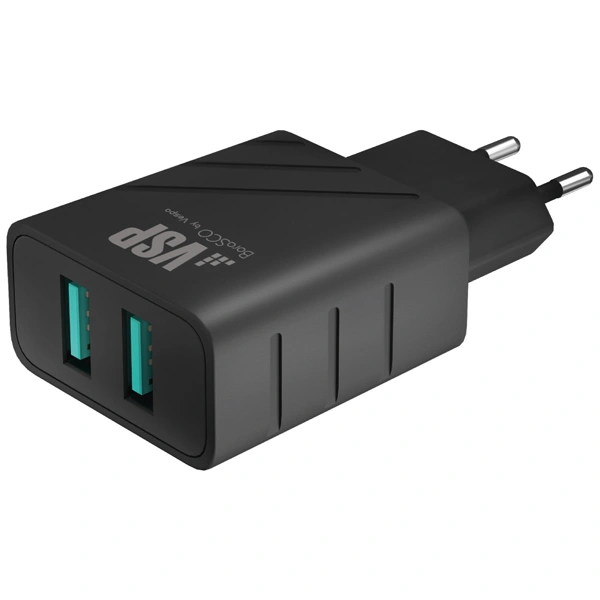 Адаптер Borasco 12W 37262 Black