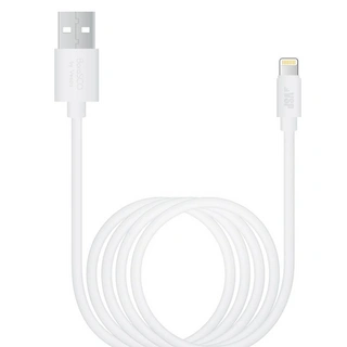Кабель Borasco USB - Lightning 8 pin 2м White