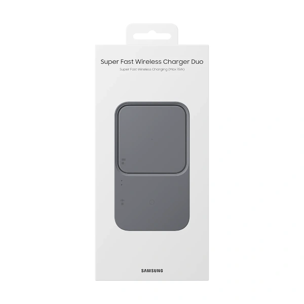 Беспроводное зарядное устройство Samsung 15W Wireless Charger Duo EP-P5400BBRGRU Black - фото 6