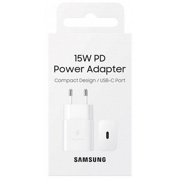 Samsung адаптері 15W EP-T1510NWEGRU White