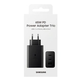 Адаптер Samsung 65W Power Adapter Trio EP-T6530NBEGRU Black - фото 4