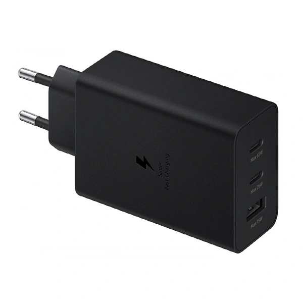 Адаптер Samsung 65W Power Adapter Trio EP-T6530NBEGRU Black