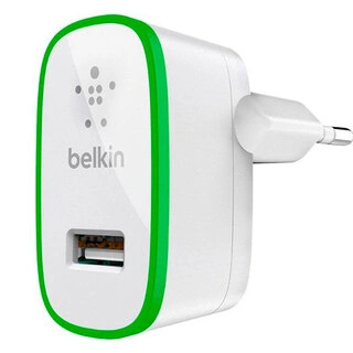 Сетевое зарядное устройство Belkin USB Home Charger 1А, white