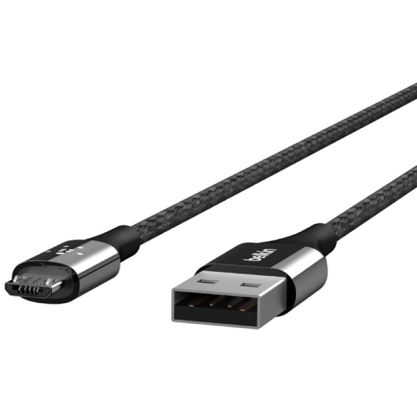 Кабель Belkin Mixit Duratek Kevlar Mixit USB A - Micro USB Black