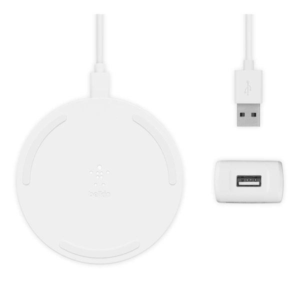 Беспроводное зарядное устройство Belkin Wireless Charging Pad 10W White - фото 7
