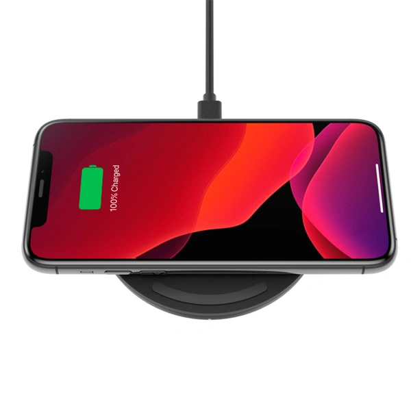 Беспроводное зарядное устройство Belkin Wireless Charging Pad 15W Black - фото 2