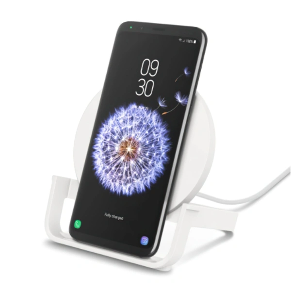 Зарядное устройство Belkin Stand Wireless Charging Qi 10W White - фото 5