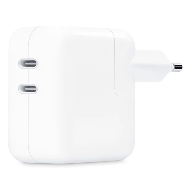 Адаптер питания Apple 35W Dual USB-C Port (A2676) MNWP3ZM/A - фото 2