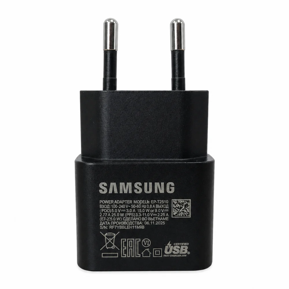 Адаптер Samsung 25W EP-T2510NBEGRU Black - фото 2