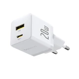 Адаптер питания Baseus Palm C+U 20W White(P10111608213-00)  - фото 2