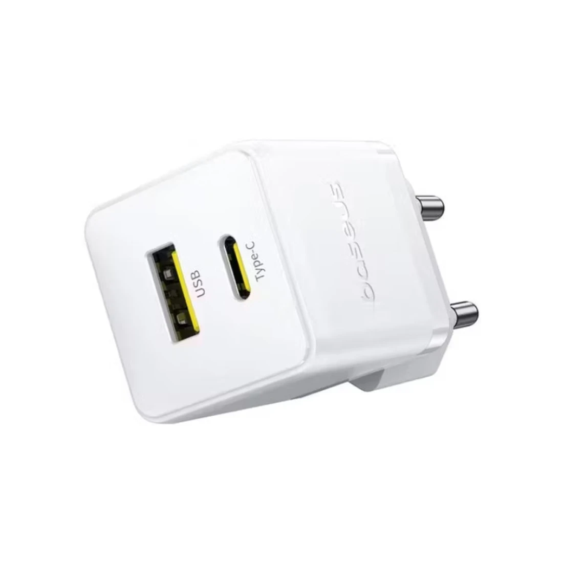 Адаптер питания Baseus Palm C+U 30W White (P1011160A213-00)  - фото 2