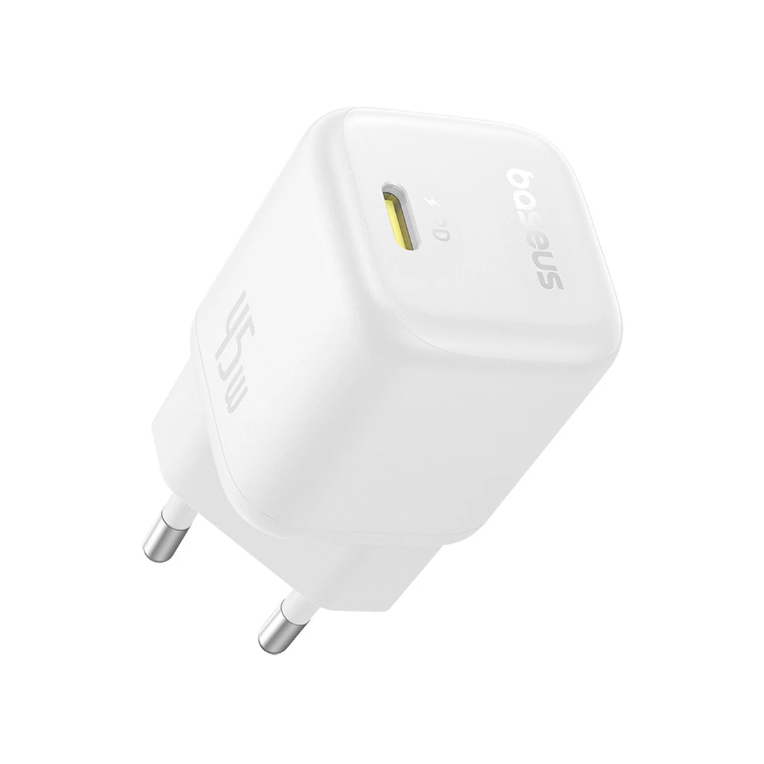 Адаптер питания Baseus PicoGo GaN 1C 45W White (P10176800213-00)  - фото 2