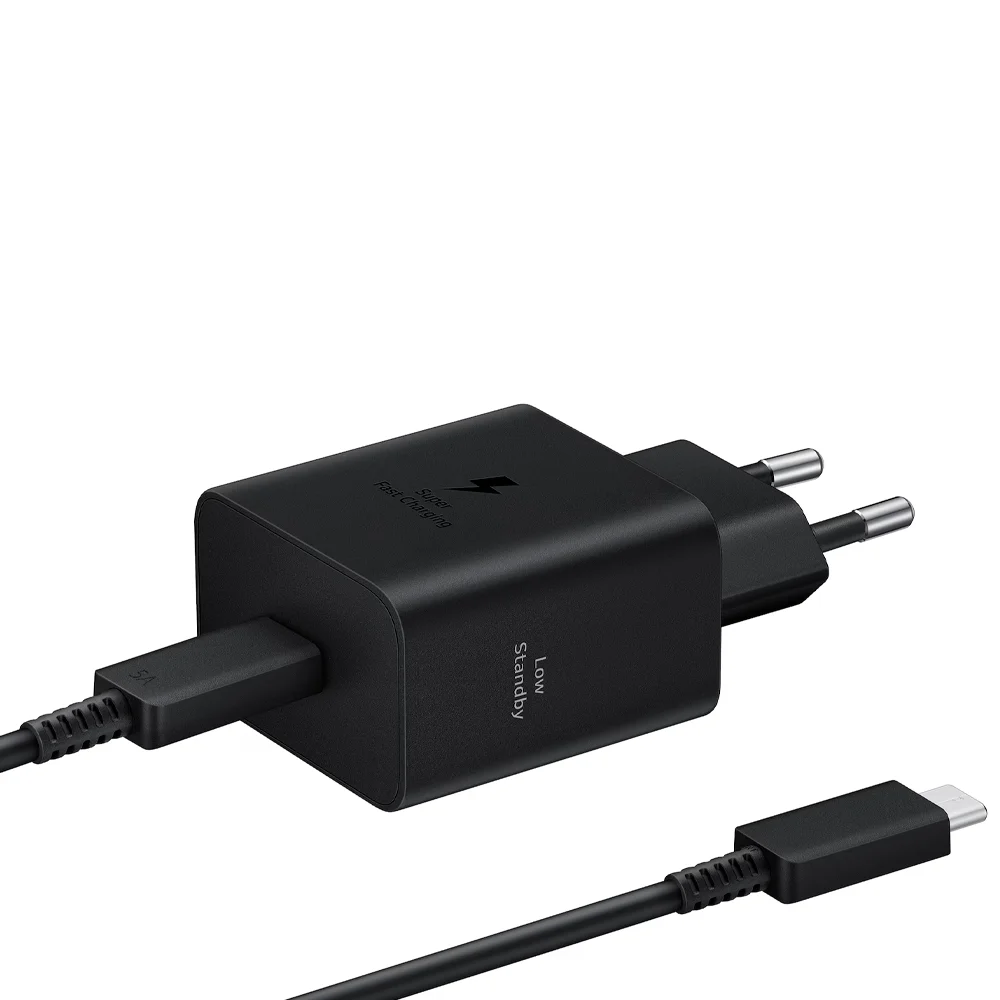Адаптер Samsung 45W Power Adapter (w/o Cable), черный, EP-T4511XBEGRU - фото 4