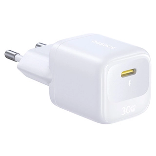 Адаптер питания Baseus FN22 1C 30W EU Moon White (E0123101) 
