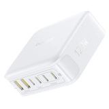 Адаптер питания Baseus EnerFill FH21 Desktop Charging Station 4C+2U 120W EU Moon White  - фото 2