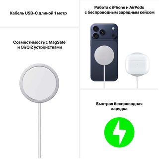 Зарядное устройство Apple MagSafe Charger (1 m) MGD74ZE/A - фото 2