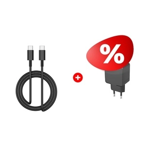 Жиынтық ARG 25W Black (ARGTB701) + ARG Type-C to Type-C TCB6 60W Черный 