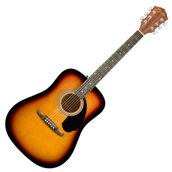 Fender акустикалық гитара FA-125 Dreadnought Sunburst - фото 2
