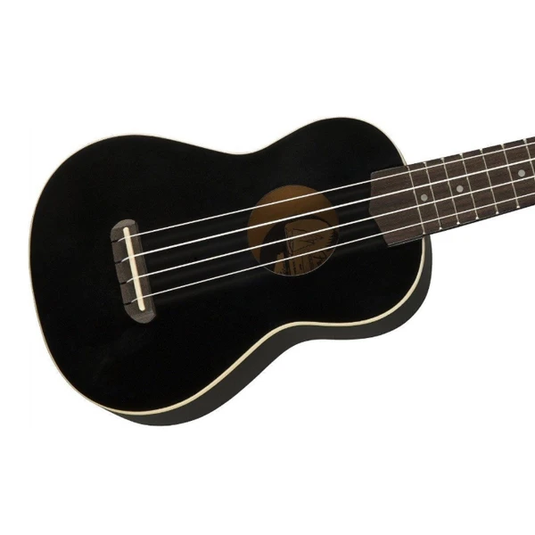 Fender укулеле Fender Venice Soprano Black - фото 4