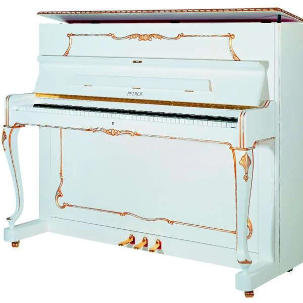 Пианино PETROF P118R1 0002 WHITE MATTE