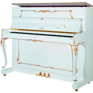 Пианино PETROF P118R1 0002 WHITE MATTE