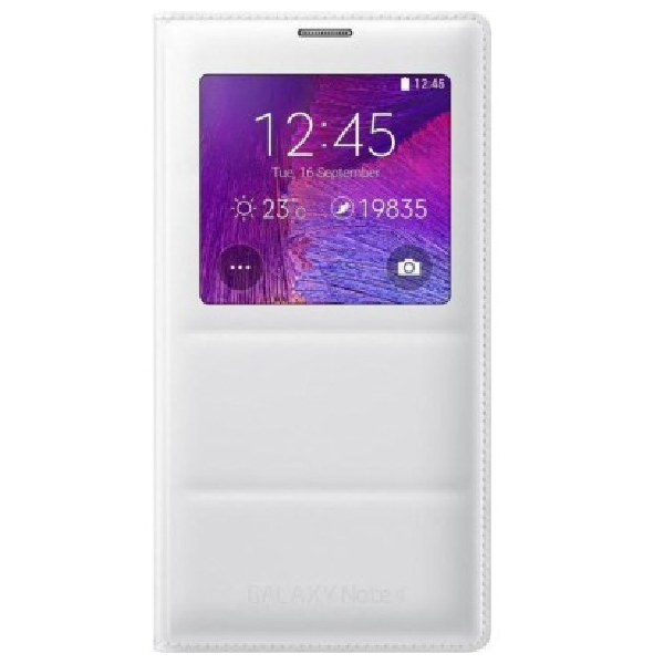 Чехол Samsung для Galaxy Note 4 S View Cover Padding (EF-CN910BWEGRU) White