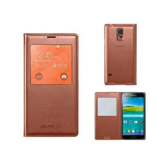 Чехол Samsung S View Cover EF-FG800BFEGRU для Samsung Galaxy S5 mini (Rose Gold)