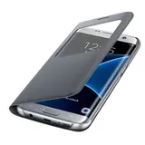 Чехол Samsung S View Cover Silver EF-CG935PSEGRU для Galaxy S7 Edge Silver