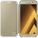 Чехол Samsung Clear View Cover для Galaxy A5 2017 EF-ZA520CFEGRU Gold - фото 4