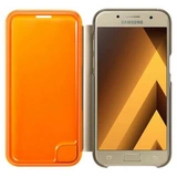 Қап Samsung Galaxy A3 Neon Flip Cover (EF-FA320PFEGRU) Gold үшін - фото 3