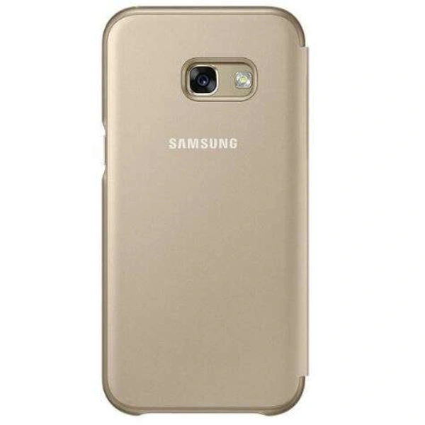 Қап Samsung Galaxy A3 Neon Flip Cover (EF-FA320PFEGRU) Gold үшін - фото 2