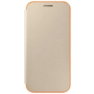 Қап Samsung Galaxy A3 Neon Flip Cover (EF-FA320PFEGRU) Gold үшін