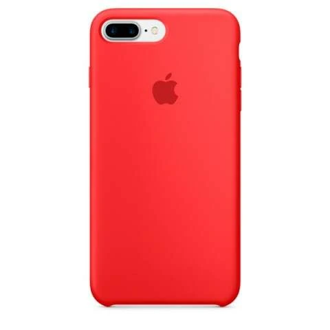 Чехол Apple для iPhone 7 Plus Silicone Case MMQV2, (красный) - фото 2