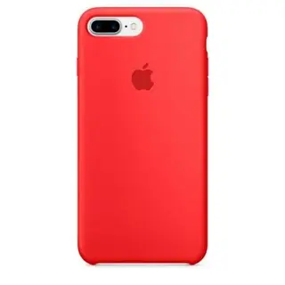 Чехол Apple для iPhone 7 Plus Silicone Case MMQV2, (красный)