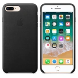 Чехол Apple для iPhone 7 Plus/8 Plus Leather Case (MMYJ2) Black - фото 2