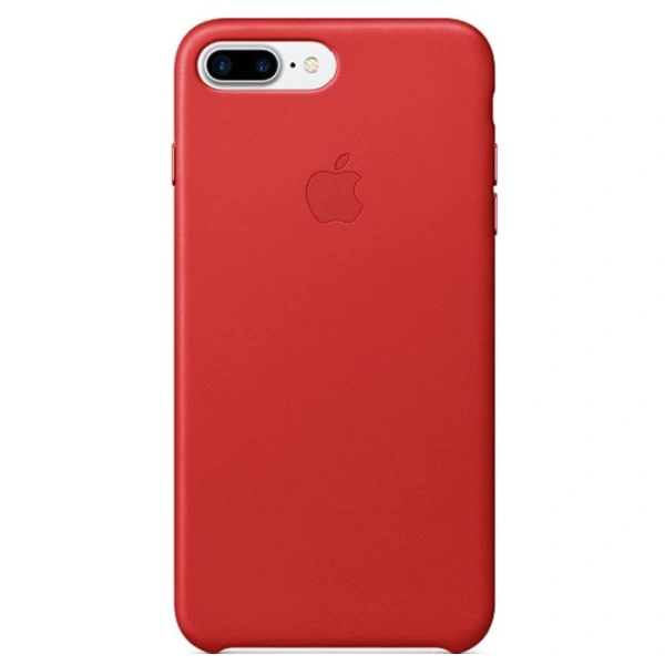 Чехол Apple для iPhone 7 Plus/8 Plus Leather Case (MMYK2) Red