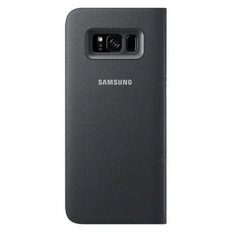 Чехол Samsung LED View Cover для Galaxy S8+ EF-NG955PBEGRU Black - фото 3