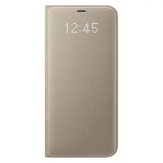 Қап Samsung Galaxy S8+ LED View Cover (EF-NG955PFEGRU) Gold үшін