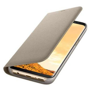Қап Samsung Galaxy S8+ LED View Cover (EF-NG955PFEGRU) Gold үшін