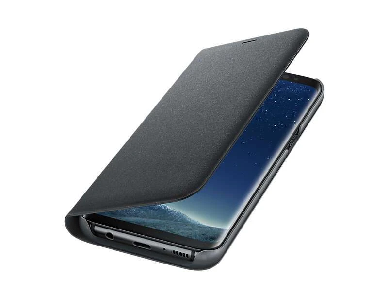 Чехол Samsung LED View Cover для Samsung Galaxy S8 (EF-NG950PBEGRU), Black
