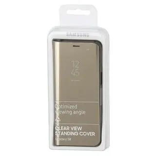 Чехол Samsung для Galaxy S8+ Clear View Standing Cover (EF-ZG955CFEGRU) Gold