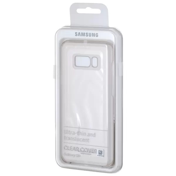 Чехол Samsung для Galaxy S8+ Clear Cover (EF-QG955CFEGRU) Gold