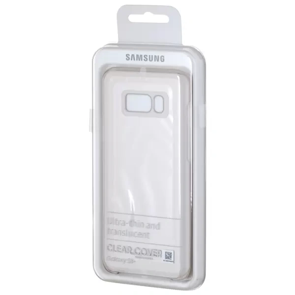 Чехол Samsung для Galaxy S8+ Clear Cover (EF-QG955CFEGRU) Gold - фото 6