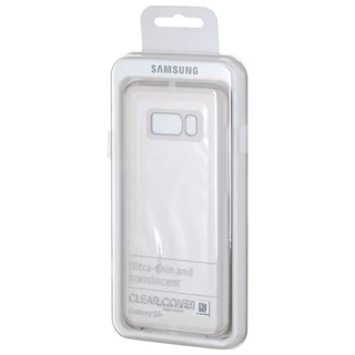 Чехол Samsung для Galaxy S8+ Clear Cover (EF-QG955CFEGRU) Gold