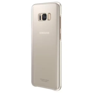 Чехол Samsung для Galaxy S8+ Clear Cover (EF-QG955CFEGRU) Gold