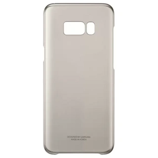 Чехол Samsung для Galaxy S8+ Clear Cover (EF-QG955CFEGRU) Gold