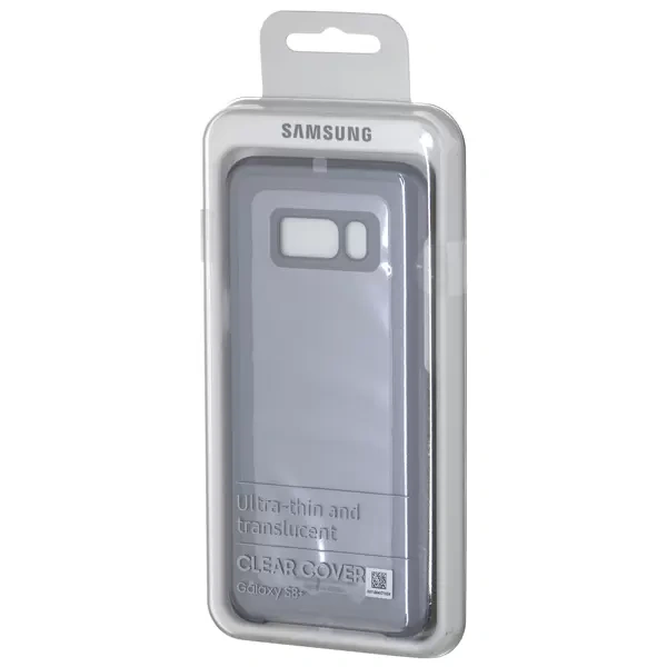 Чехол Samsung для Galaxy S8+ Clear Cover (EF-QG955CBEGRU) Black - фото 6