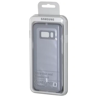 Чехол Samsung для Galaxy S8+ Clear Cover (EF-QG955CBEGRU) Black