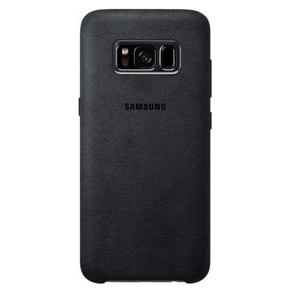 Чехол Samsung Alcantara Cover для Galaxy S8+ Dark Gray
